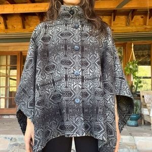 Pendleton Wool Cape / Poncho Jacket